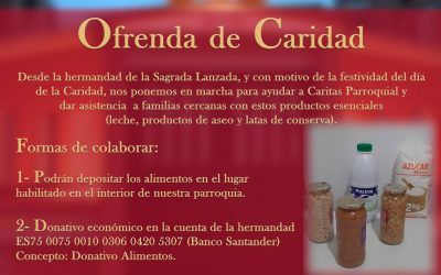 Ofrenda de Caridad