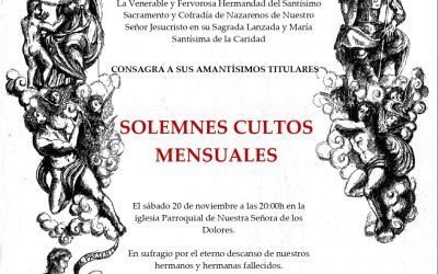 Cultos Mensuales